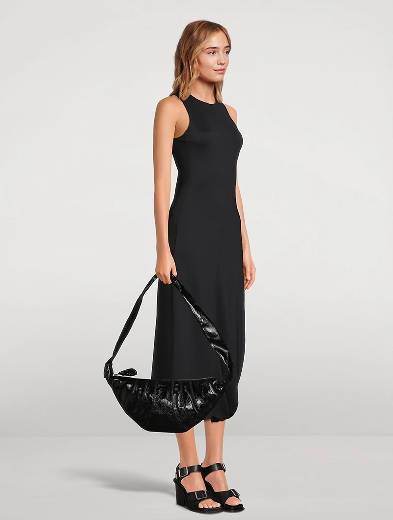 Twisted-Hem Maxi Dress
