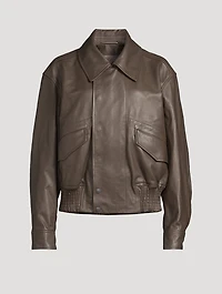 Blouson Leather Jacket