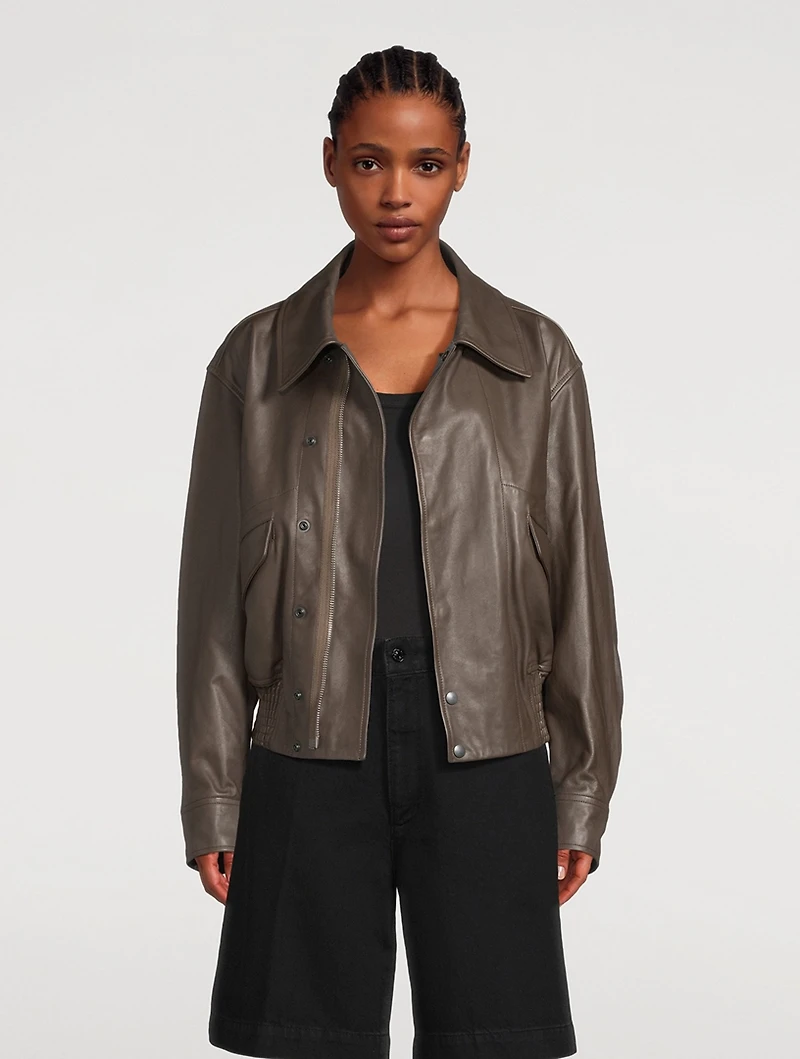 Blouson Leather Jacket