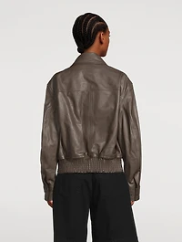 Blouson Leather Jacket