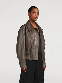 Blouson Leather Jacket