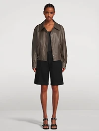 Blouson Leather Jacket