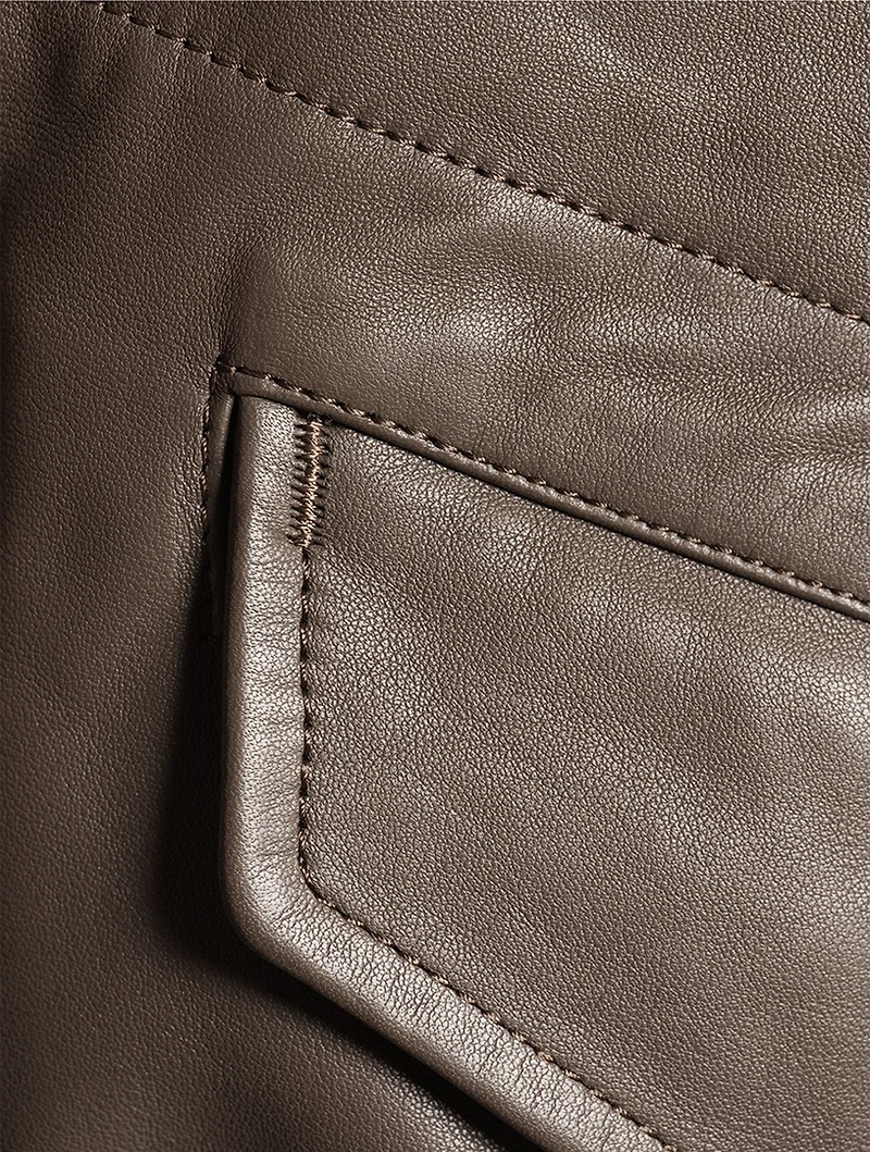 Blouson Leather Jacket