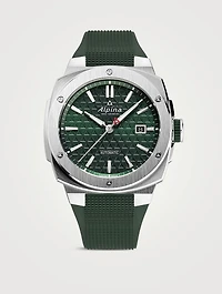 Alpiner Extreme Automatic Stainless Steel Rubber Strap Watch