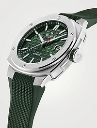 Alpiner Extreme Automatic Stainless Steel Rubber Strap Watch