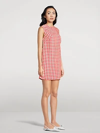 Coralie Shift Dress Gingham Print