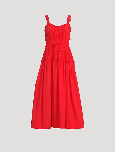 Marianne Smocked Midi Dress