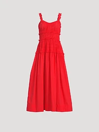 Marianne Smocked Midi Dress