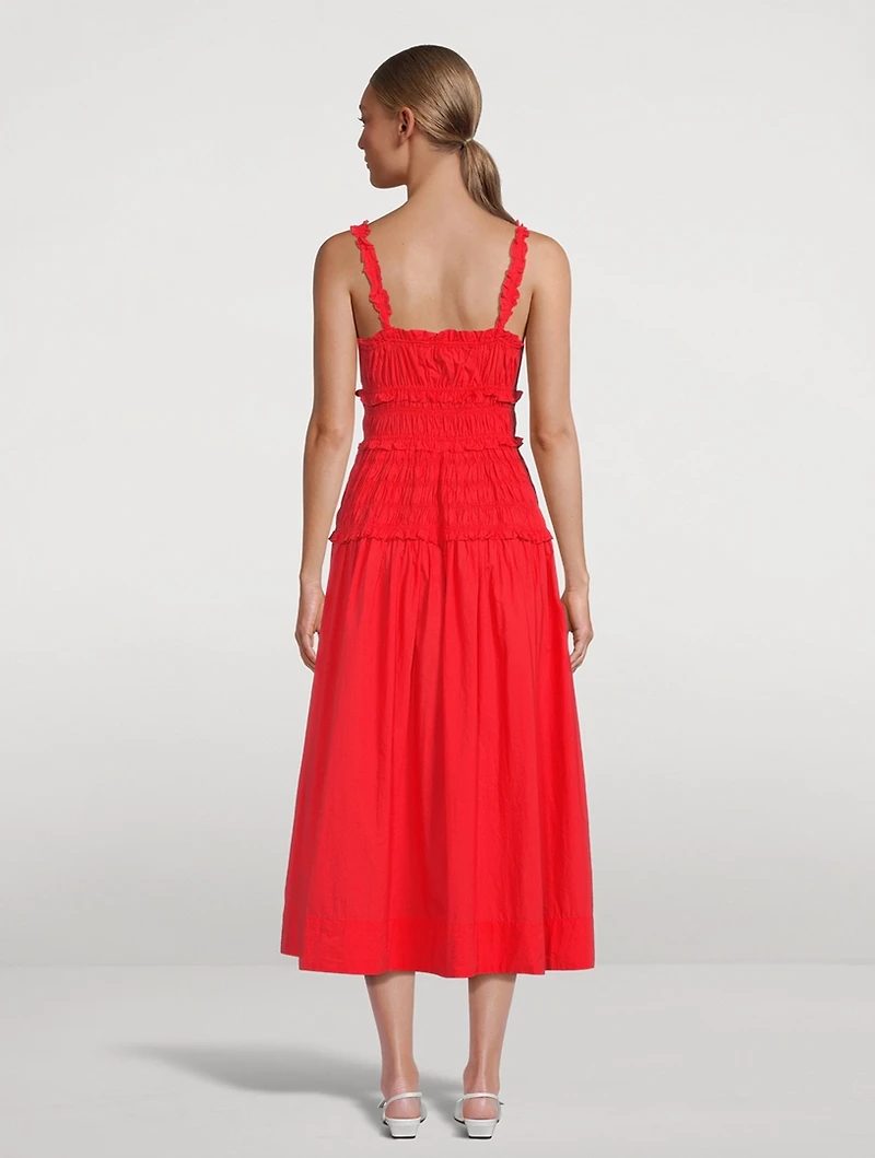 Marianne Smocked Midi Dress