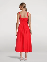 Marianne Smocked Midi Dress
