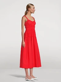 Marianne Smocked Midi Dress