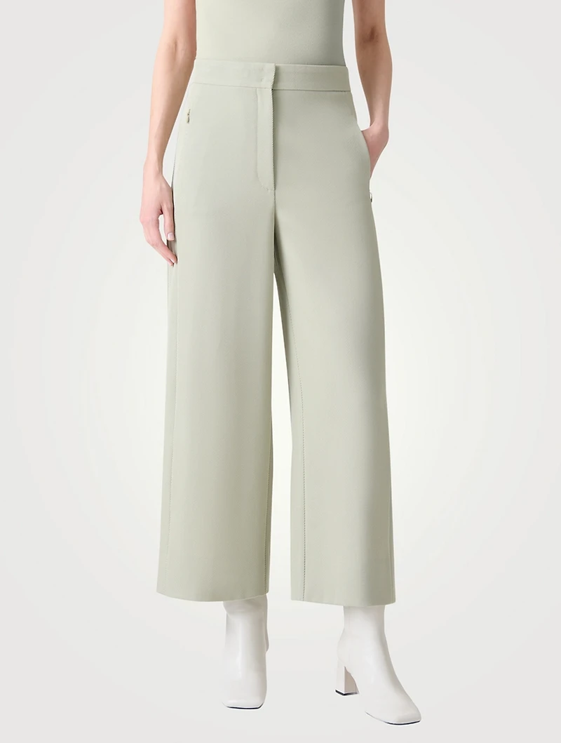Filip Wide-Leg Wool Trousers