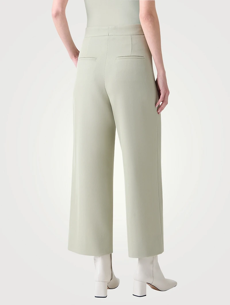 Filip Wide-Leg Wool Trousers