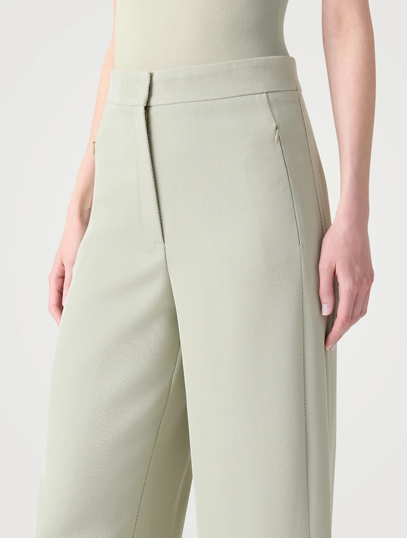 Filip Wide-Leg Wool Trousers