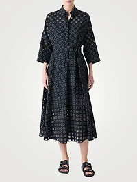 Polka Dot Shirt Dress