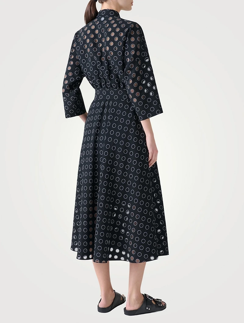 Polka Dot Shirt Dress
