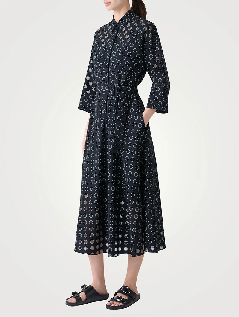 Polka Dot Shirt Dress