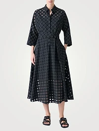Polka Dot Shirt Dress