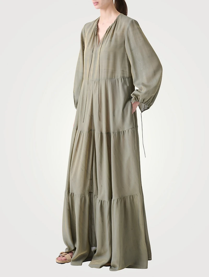 Tiered Maxi Dress
