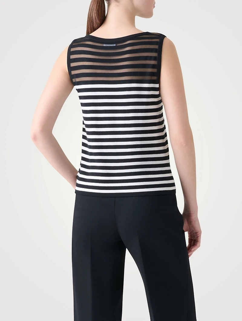 Kodak Stripe Tank Top