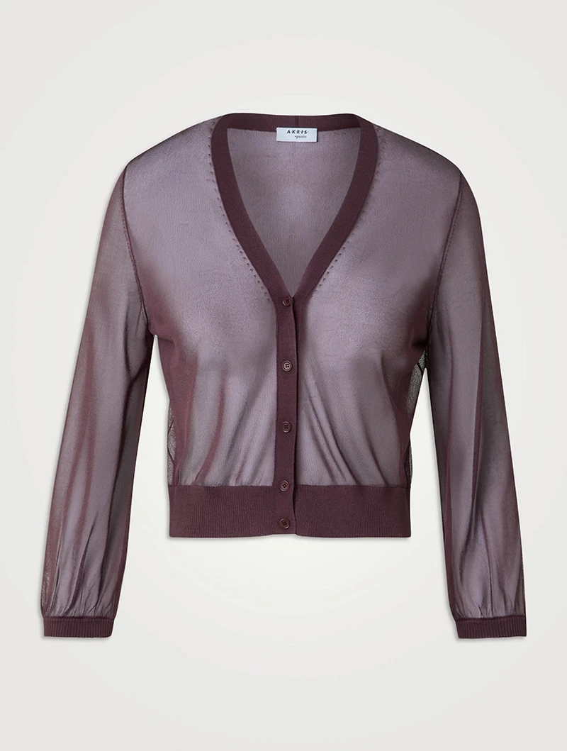 Sheer Cardigan