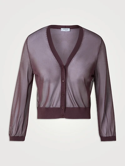 Sheer Cardigan