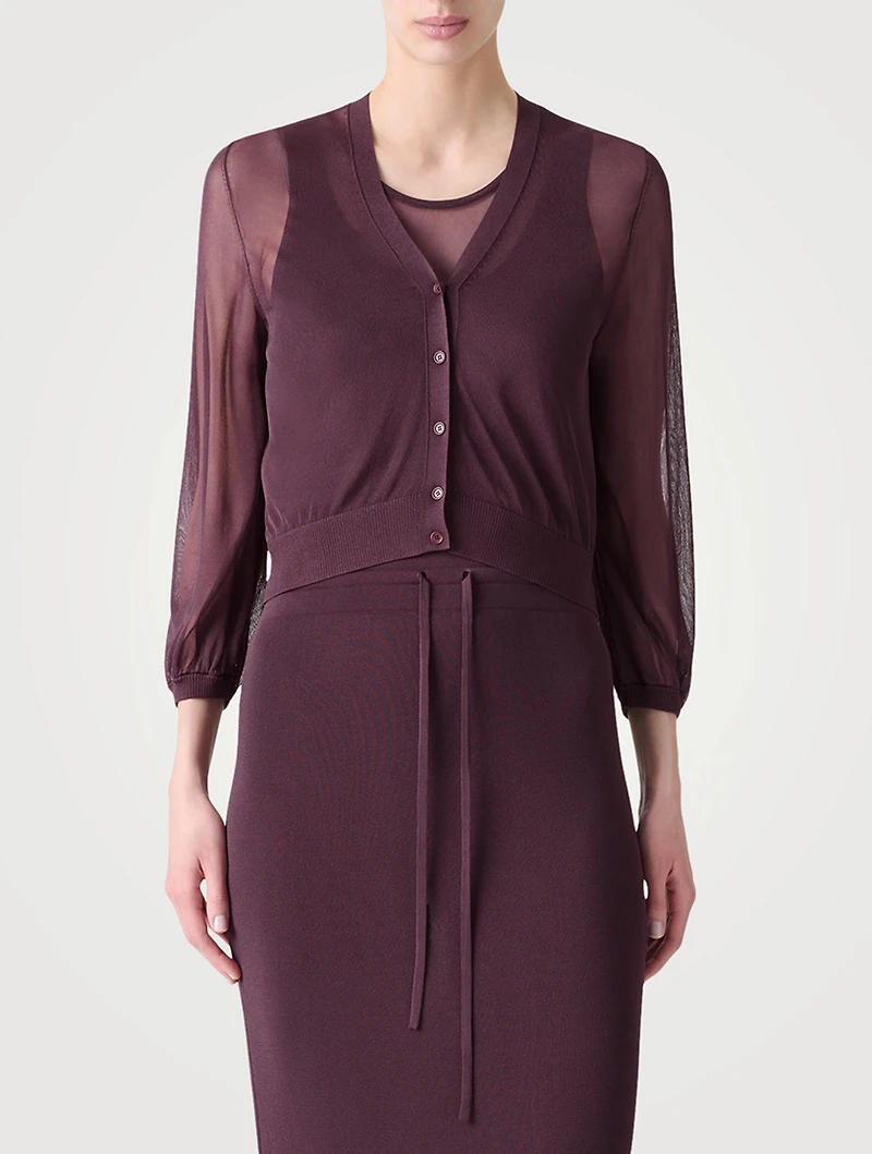 Sheer Cardigan