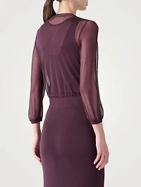 Sheer Cardigan