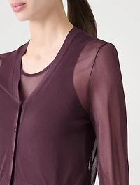 Sheer Cardigan