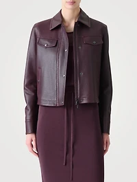 Pindot Leather Jacket