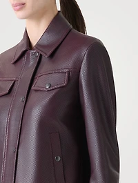 Pindot Leather Jacket