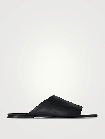 Signum Leather Slide Sandals