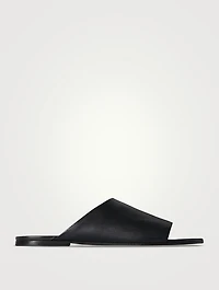 Signum Leather Slide Sandals
