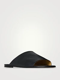 Signum Leather Slide Sandals