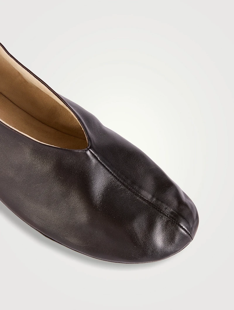 Stella Leather Slippers