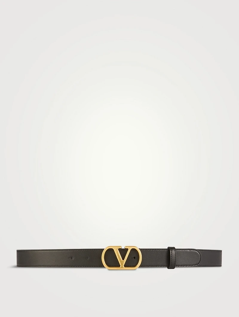 VLOGO Leather Belt