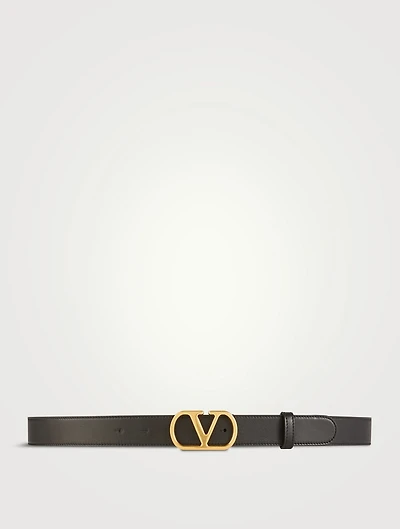 VLOGO Leather Belt