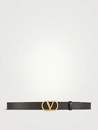VLOGO Leather Belt