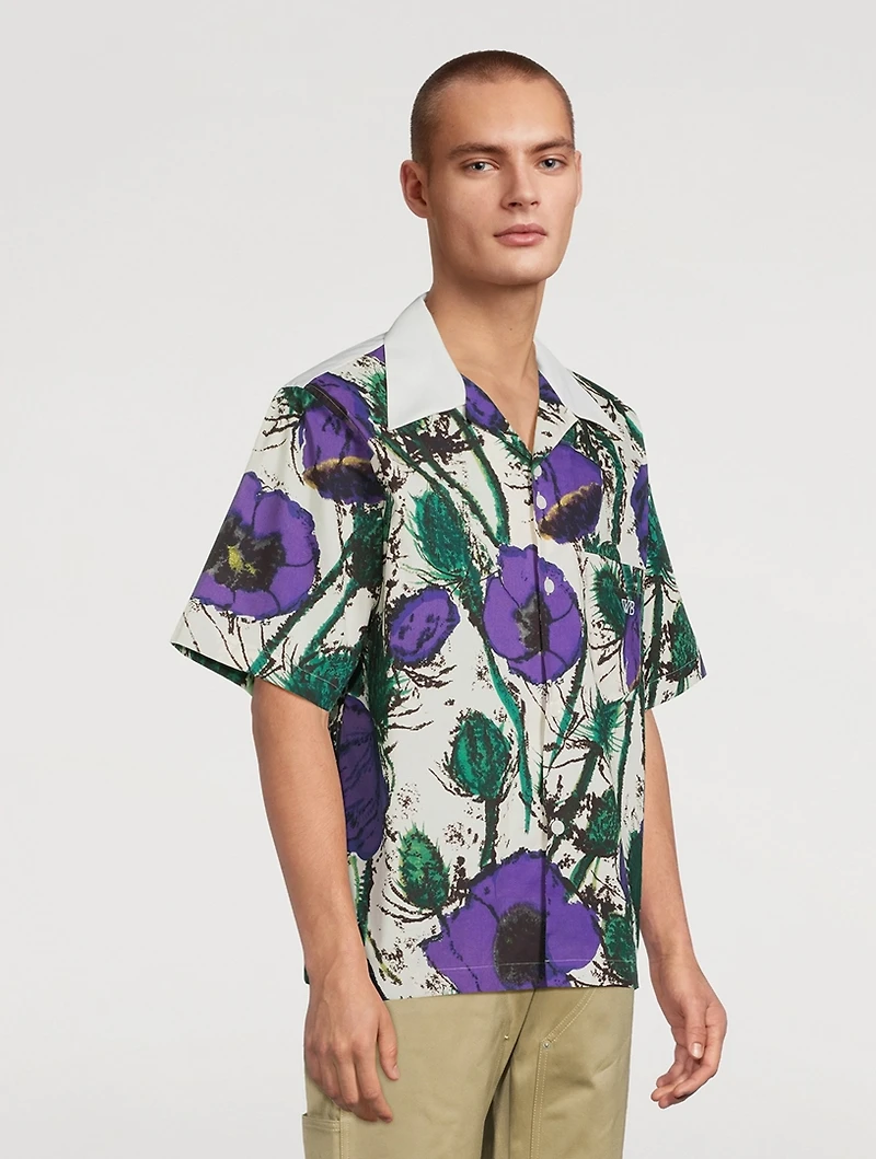 Highlife Poplin Bowling Shirt