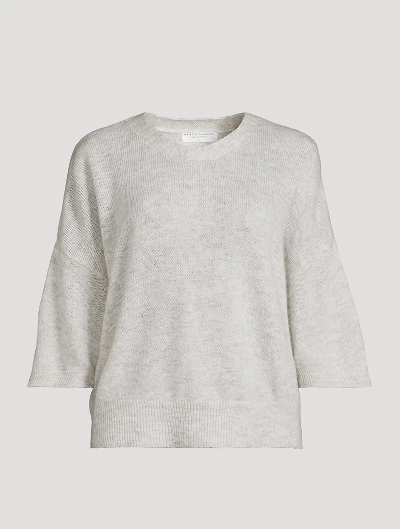 Short-Sleeve Sweater