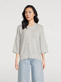 Short-Sleeve Sweater