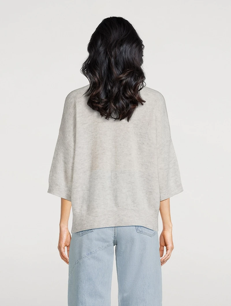 Short-Sleeve Sweater