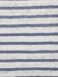 Stripe Jacquard Linen Sweater
