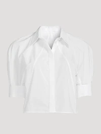 Articulated Poplin Shirt