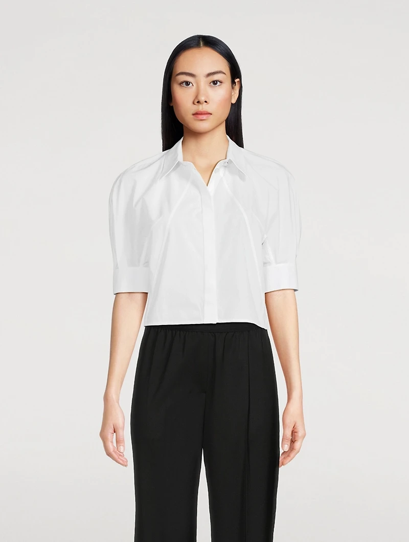 Articulated Poplin Shirt