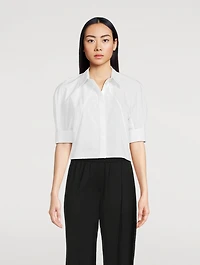 Articulated Poplin Shirt
