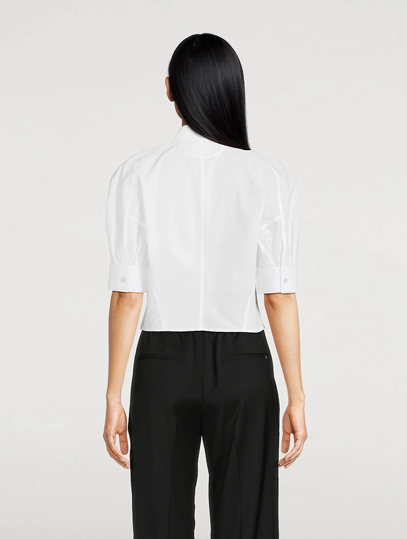 Articulated Poplin Shirt