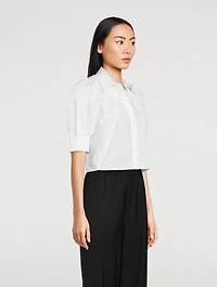 Articulated Poplin Shirt
