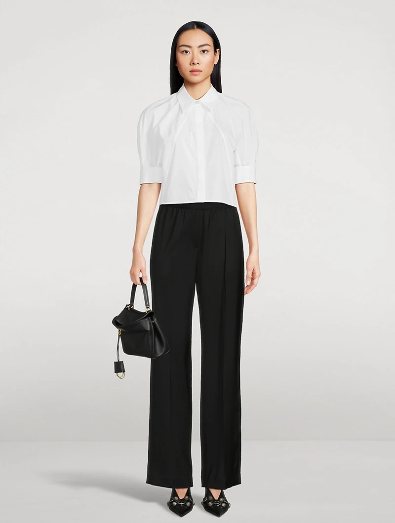 Articulated Poplin Shirt