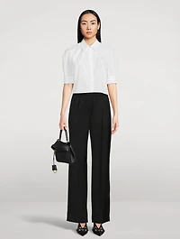 Articulated Poplin Shirt
